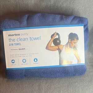 Martex Purity Blue Gym Towel